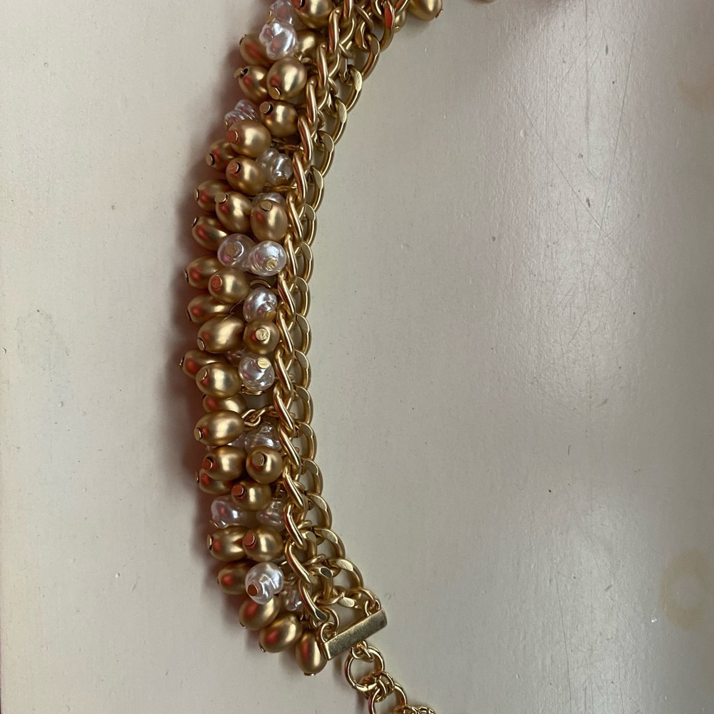 Lilly Pulitzer Gold Beaded Bracelet